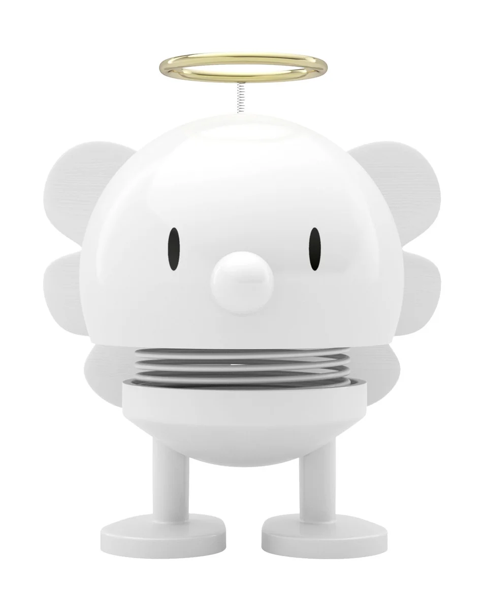 Hoptimist Weiss Angel Bumble S 7 Cm Weiß