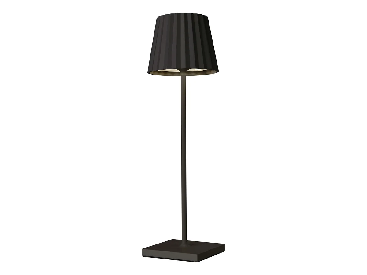 Akku-Tischleuchte 38 cm 2,4 W Troll 2.0 schwarz