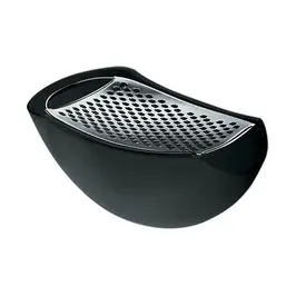 Reibe mit Käsedose 15 cm Parmenide schwarz Alessi