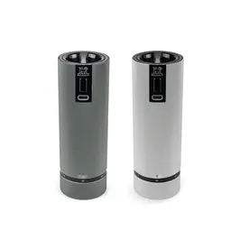 Pfeffer- und Salzmühle 15 cm Line Elektrisch Duo u‘Select carbon/alu Peugeot