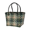 Shopper 32x25x28 cm Mingle Forest Green Mix Handed by