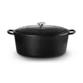 Ovaler Bräter 40cm Schwarz Matt Gusseisen - Signature Le Creuset