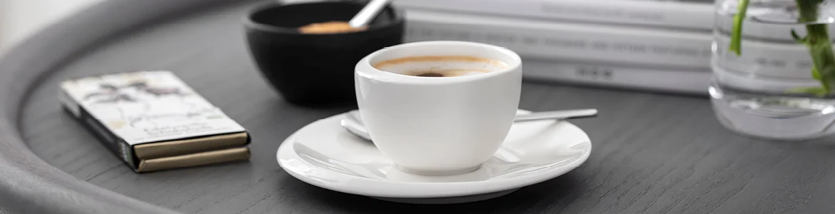 Kaffeetassen mit Unterteller
