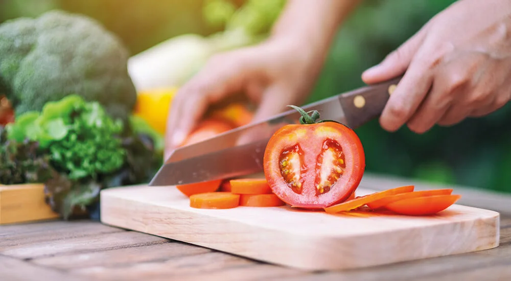 Messer für Tomaten