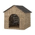 Korb m. Deckel Fredie 49x39x40cm natur Bloomingville