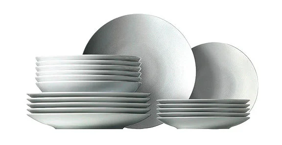 Tellerset 18tlg. Loft Weiss