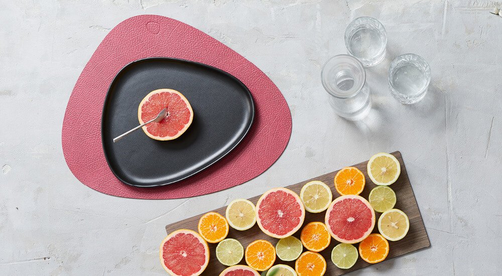 Linddna Tischset pink