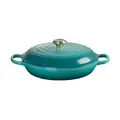 Gourmet-Profitopf mit Deckel 26 cm Signature Bleu Riviera Le Creuset