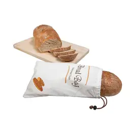 Brotbeutel 38x27 cm weiß GSD