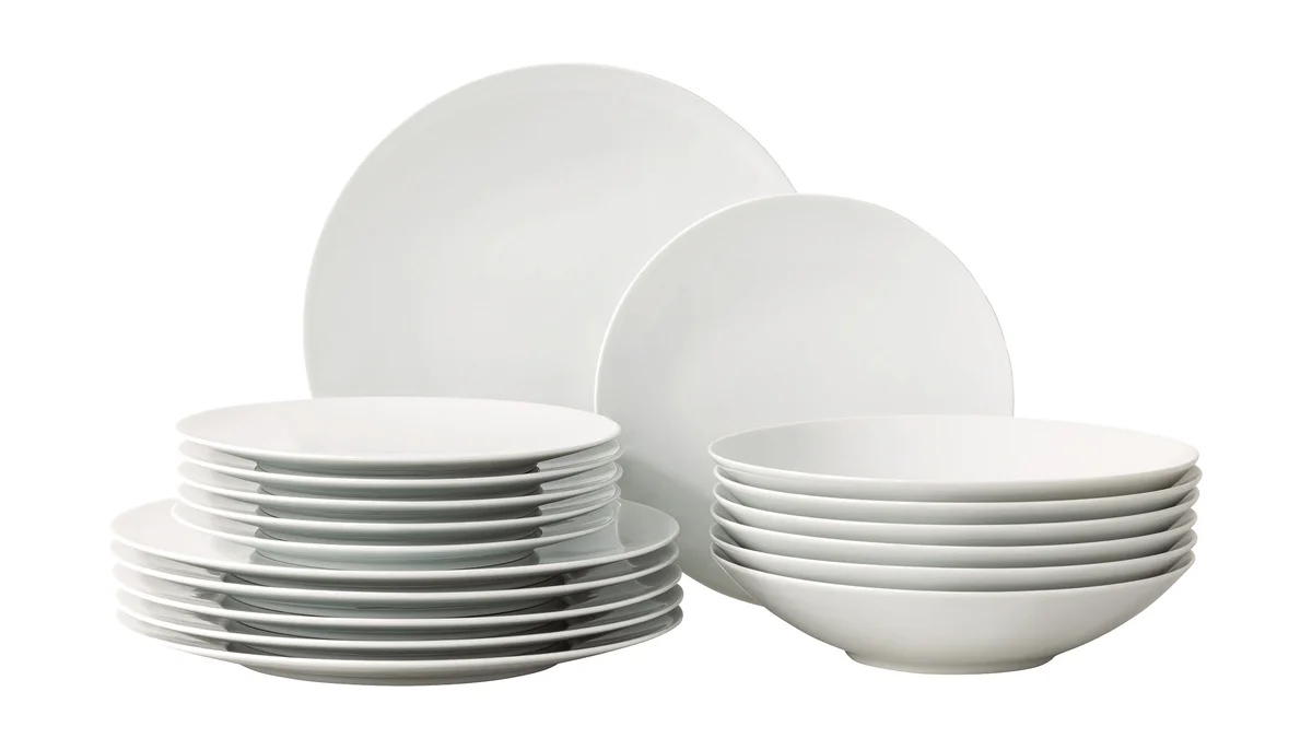 Teller-Set 18-tlg. TAC Gropius Weiß