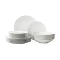 Teller-Set 18-tlg. TAC Gropius Weiß Rosenthal