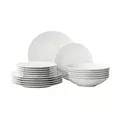 Teller-Set 18-tlg. TAC Gropius Weiß Rosenthal