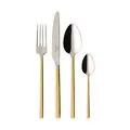 Tafelbesteck-Set 24-tlg. La Classica Edelstahl teilvergoldet Villeroy & Boch
