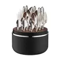 The Box - Martelé 150 g versilbert inkl. 24-tlg Besteckset Robbe & Berking
