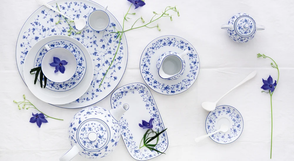 SEO Form 1382 Arzberg Geschirrr Porzellan Qualität tischwelt blaublüten