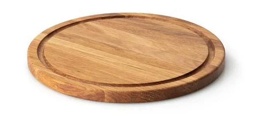 Steakteller rund Ø28cm Eiche