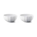 Schale 2er-Set Bernadotte weiß Georg Jensen