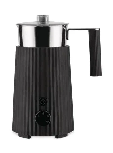Milchaufschäumer 0,35 l Plissé schwarz