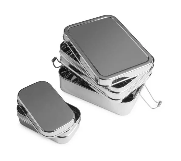 Lunchbox-Set 3in1 3-tlg. edelstahl