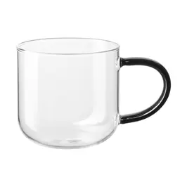 Henkelbecher 0,4 l Coppa Glass Schwarz ASA