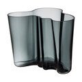 Vase dunkel grau 160mm Alvar Aalto Iittala