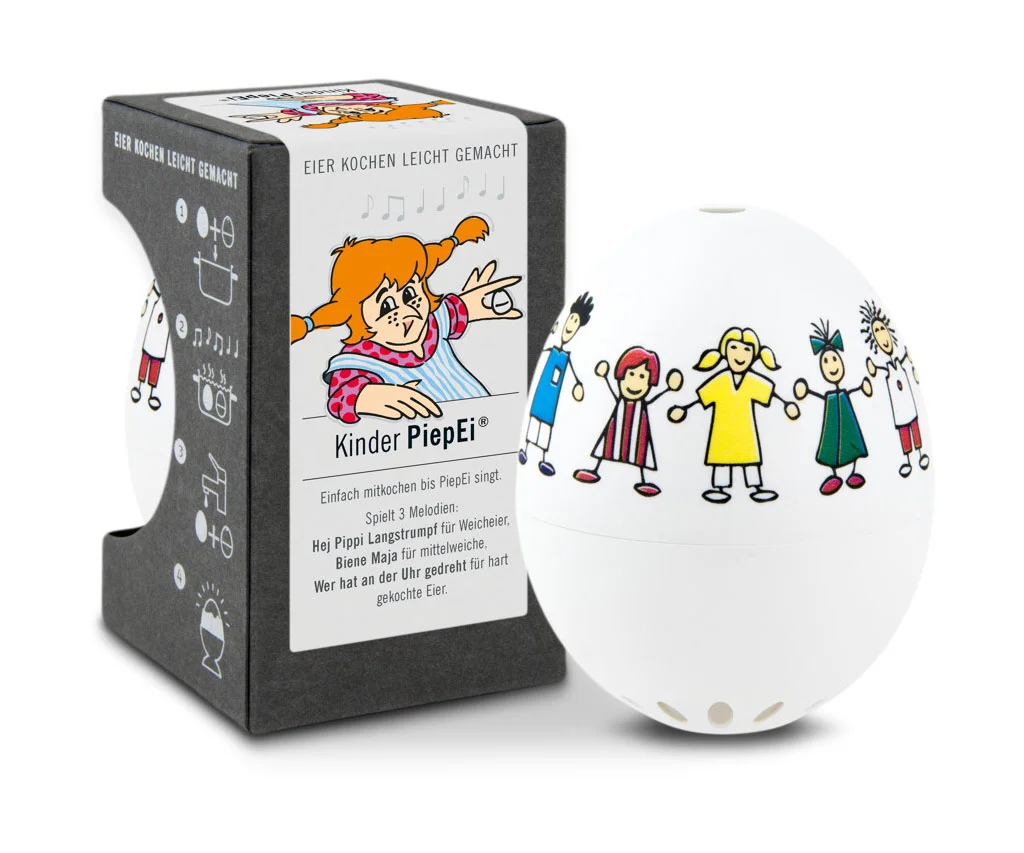 Eieruhr Piepei Kinder 3 verschiedene Härtegrade