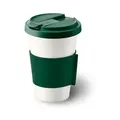 Coffee-to-go Becher 0,35 l Fine Bone China Konisch-Zylindrisch Tannengrün Dibbern
