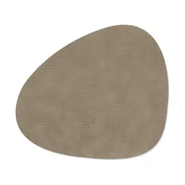 Tischset L 37x44 cm Curve Corduroy nomad grey LINDDNA