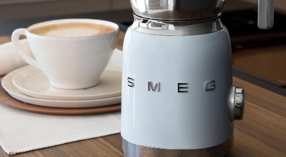 tischwelt smeg Milchaufschäumer Latte Macchiato Kaffeezubehör