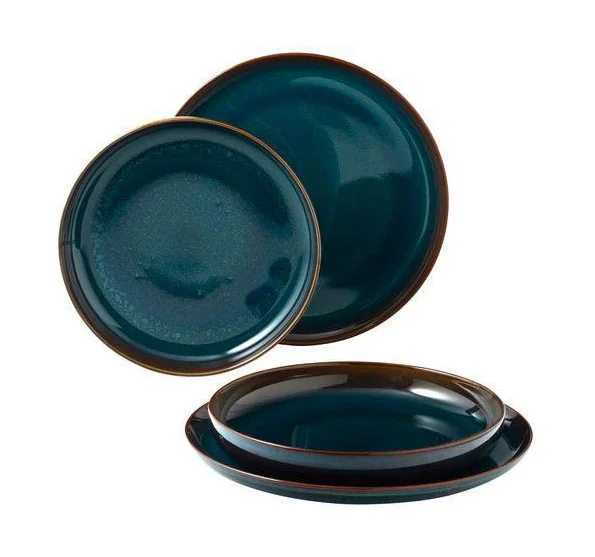 Teller-Set 4-tlg. Crafted Denim
