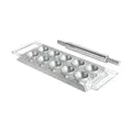 Ravioli Tablett 34x12 cm silber Marcato