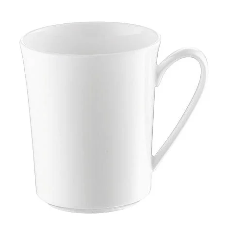 Becher m. Henkel Jade Weiß