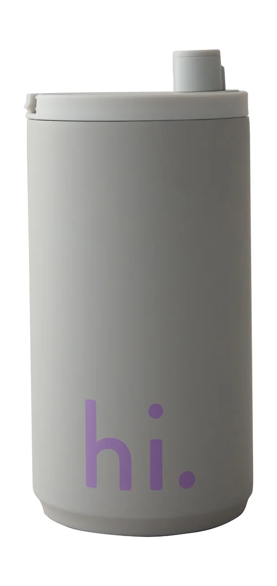 Reisebecher hi. 0,35 l grau