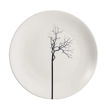 Teller flach 28 cm Black Forest