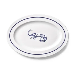 Platte 33 cm Solid Color Brasserie Marine Dibbern