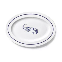 Platte 33 cm Solid Color Brasserie Marine Dibbern