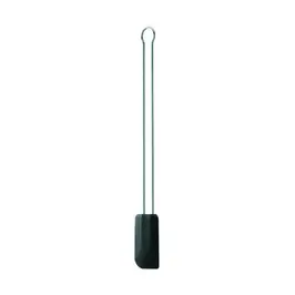 Teigschaber Silikon schwarz Breite 2,75cm 26 cm Rösle