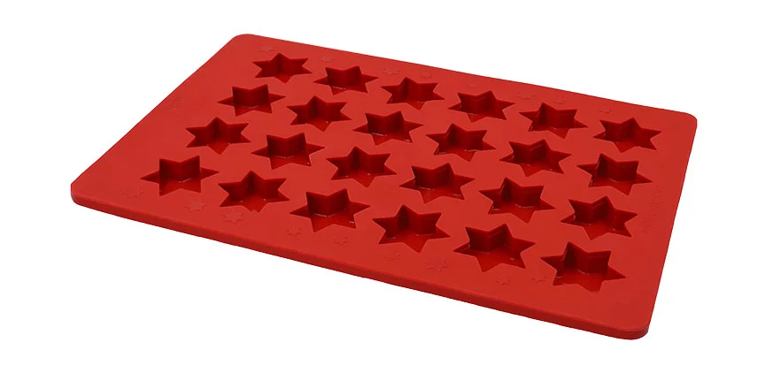 Zimtsternmatte 32x22 cm rot