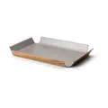 Tablett 45x34 cm taupe metallic rutschfest Continenta