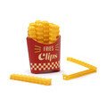Fries Clips Tütenverschluss 12-tlg. mehrfarbig MAGS