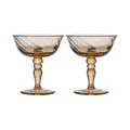 Coupe-Glas 2er-Set Opacity pfirsich Byon