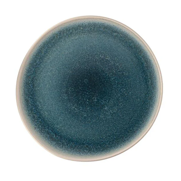 Teller flach 30 cm Junto Aquamarine