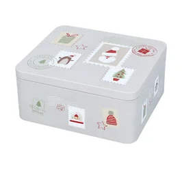 Gebäckdose L 18x16x8 cm Dear Santa RBV Birkmann