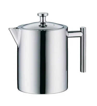 Teekanne 1,4ltr. Edelstahl mit Teesieb Classic