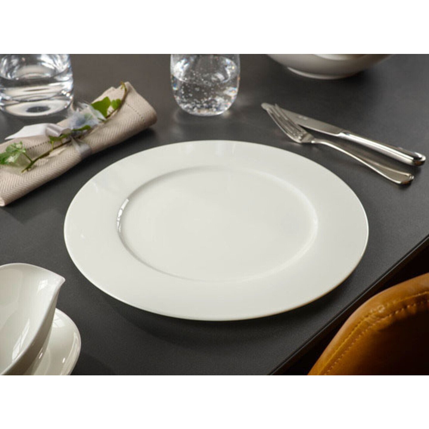 Villeroy & Boch Gourmetteller 30 cm Anmut weiß | tischwelt.de