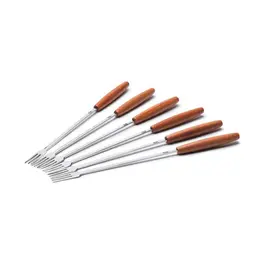 Käsefonduegabel 6er-Set natur Stöckli