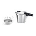Schnellkochtopf 22cm 6,0 l Vitaquick Premium m. Einsatz und Dreibein Fissler