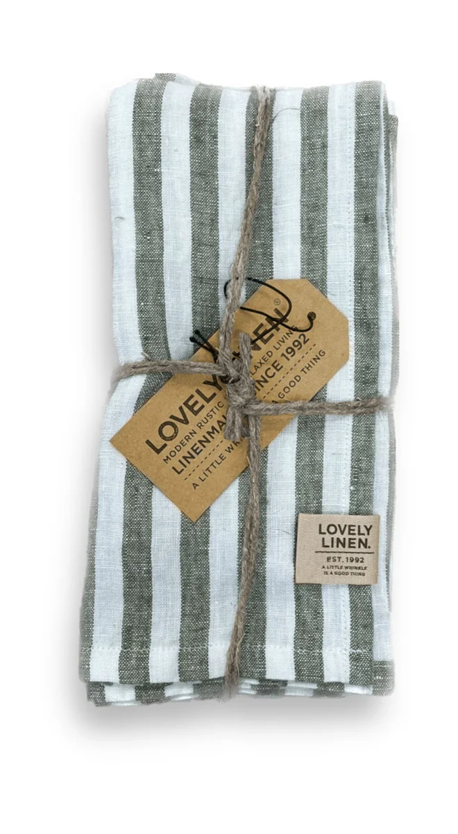 Servietten 45x45 cm Misty Jeep Green