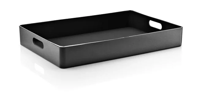 Serviertablett 34x50cm schwarz