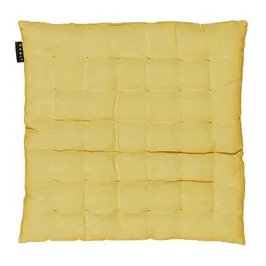 Sitzkissen 40x40 cm Pepper senfgelb Linum AB